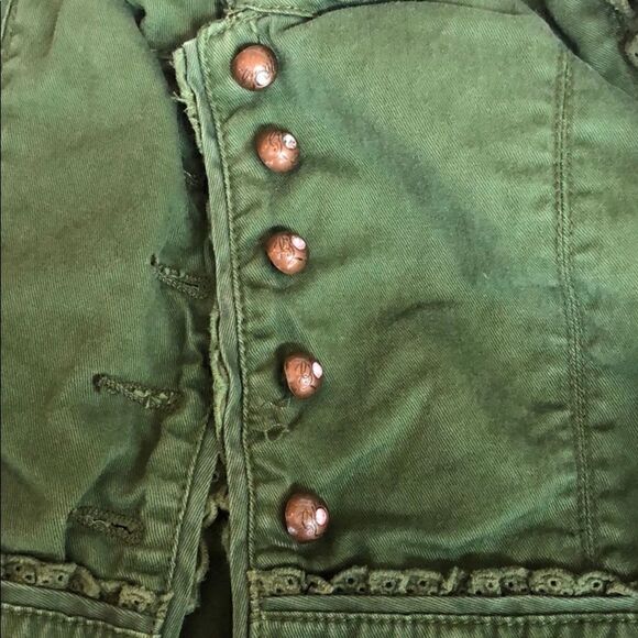 G-unit girls army green blazer size 8 - Picture 7 of 7